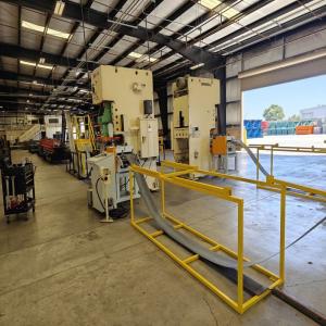 glazed tile Storage Rack Roll Forming Machine Colored Steel 7.5kw