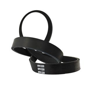 Black 12pk2170 Water Pump Rubber Ribbed Belt with ISO9001-2008 Certification