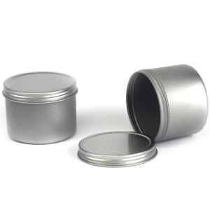 Food Safe Airtight Childproof Round Tin Box With Inner Lid D63 x 47mm