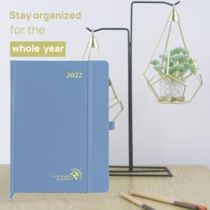 80GSM Two Page Weekly Planner Calendar 2023 Hard Leatherette Cover