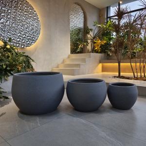 Fiber Clay Planters For Durable And Stylish Planting Solutions