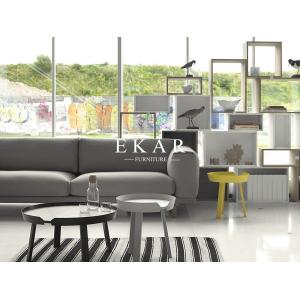 Latest Living Room Furniture Fabric 3 Seater Pink Sofa Wide Couch