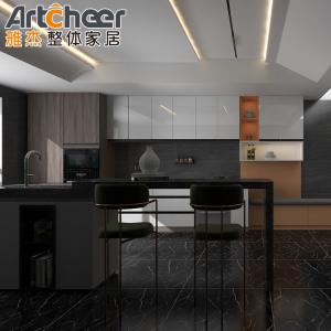 Customized Size Kitchen Set Cabinet With High Gloss Lacquer Finish And Modular