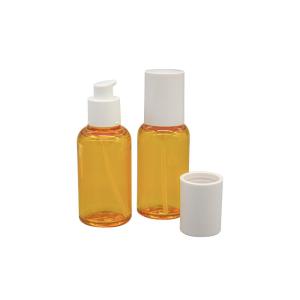 China 80ml PETG Plastic Cleansing Oil Pump Bottles Makeup Remover Package on sale