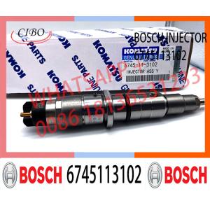 High Quality New Diesel Common Rail Fuel Injector 6745-11-3102 6745113102
