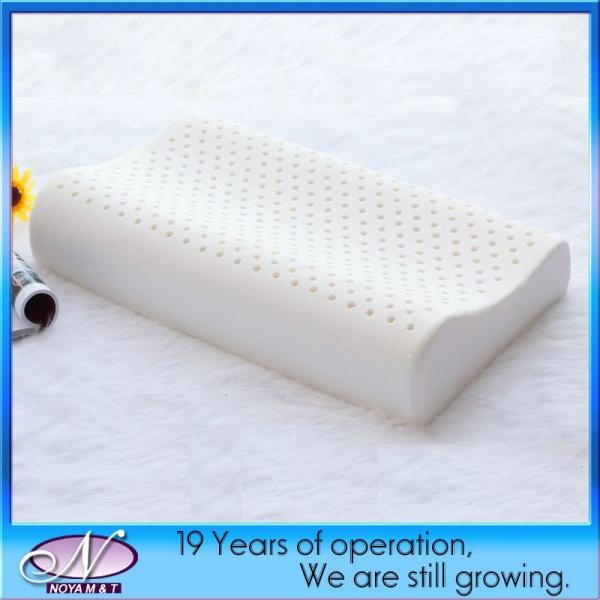 Anti-Static Natural Latex Double Adjustable Massage / Bedding Pillow for Adults