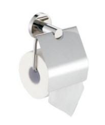 Quality Toilet Roll Paper holder with cover 83706B-Polish&amp;Round &amp;stainless steel 304&amp;bathroom &amp;kitchen,sanitary for sale