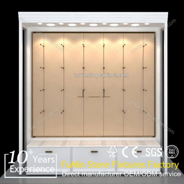 stainless steel garment display rack