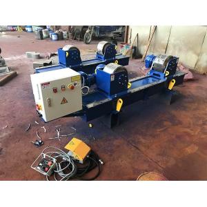 Blue Oil Tank Conventional Welding Rotator, Pressure Vessels Turning Rollers 10T