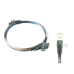 Galvanized Double Bolt Rapid Split Ring Clamp Hangers