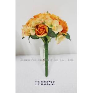 Artificial Rose & Hydrangea Bouquet