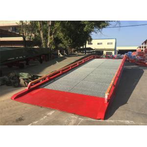32# " H " Beam Mobile Container Dock Ramp With Adjust Range 1200 ~ 1700mm