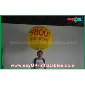 China 1.5m Inflatable Led Backpack Balloon Advertising Balloon With Print Giant Large Inflatable Helium Balloon on sale