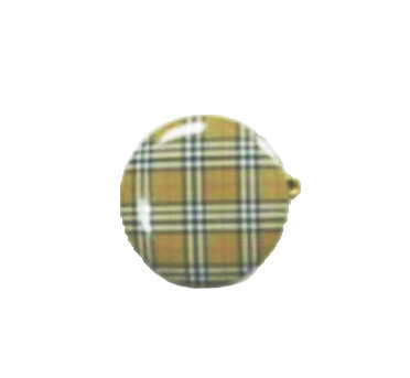 Buy Round Insigments CMYK Chocolate Tin Box With Iron Clasps at wholesale prices