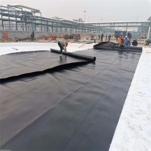China Online Technical Support HDPE Plastic Waterproof Geomembrane for Pond Dam Lagoon Liner on sale