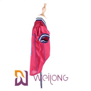 Mesh Pet T Shirt Customizable Rubber Print Number Summer T Shirts For Dogs