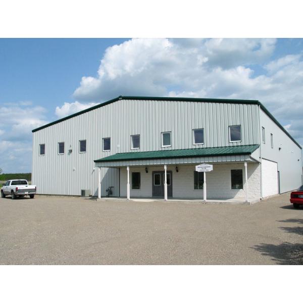 Buy Prefab Steel Warehouse Building with H Section Frame at wholesale prices
