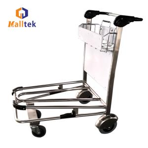 Stainless Steel Airport Luggage Trolley For Intermational Airport Using With