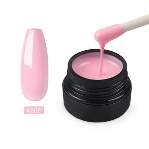 Quality Private Label Quick Building Gel for Nail Extension White Clear UV Gel Acrylic Extension Solid Builder for sale