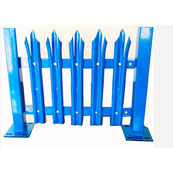 Buy Blue Towers Protection 1.8m Width Steel Palisade Fence at wholesale prices