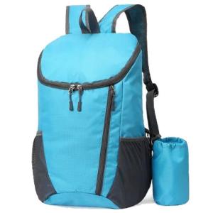 China Lightweight Polyester Folding Waterproof Sports Backpack on sale