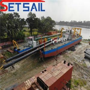 32inch Hydraulic River Sand Cutter Suction Dredger with Anchor Boom and