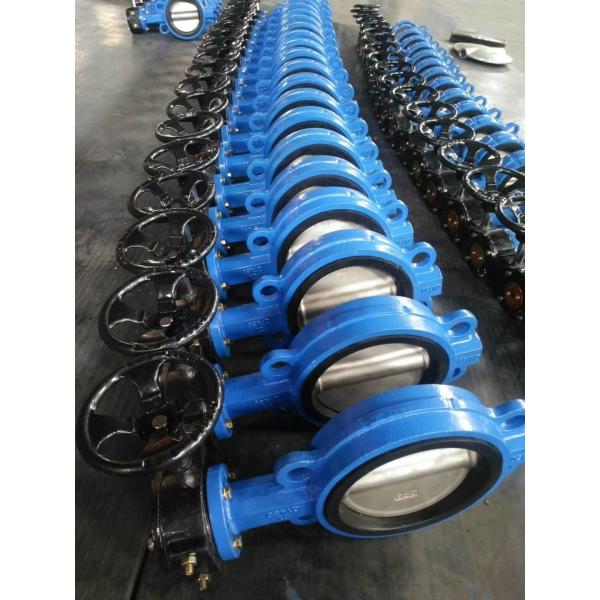 Flanged Wafer Lug Style Butterfly Valve CI GGG40 Body PN16 Disc Butterfly Valve