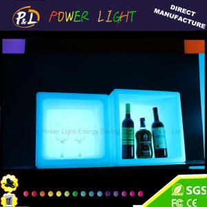 Quality 16&quot; Plastic LED Furniture Lighted LED Cube Bucket for sale