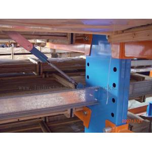 Irregular Pipe Cargo Stock Cantilever Shelving Heavy / Light Module