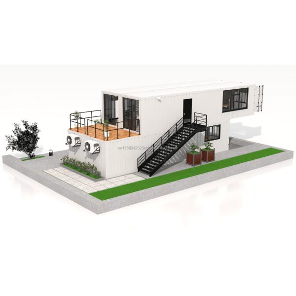 Foldable Puerto Rico Living 40ft Luxury Pack Shipping Container Casas Modulares Prefabricadas Pre Fab House for Market