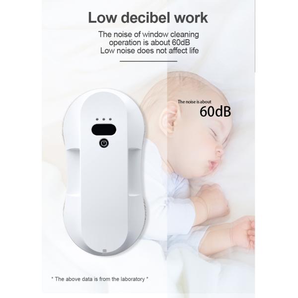 HCR-19 Automatic Spray Water Glass Window Cleaner Robot 295*145*62mm App-Controlled