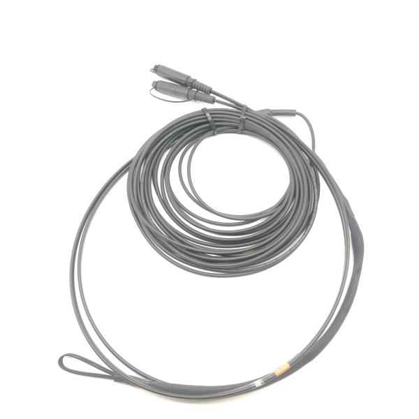 Armored Tube IP67 SC APC SM Fiber Patch Cord For FTTA FTTH BBU RRU Cable