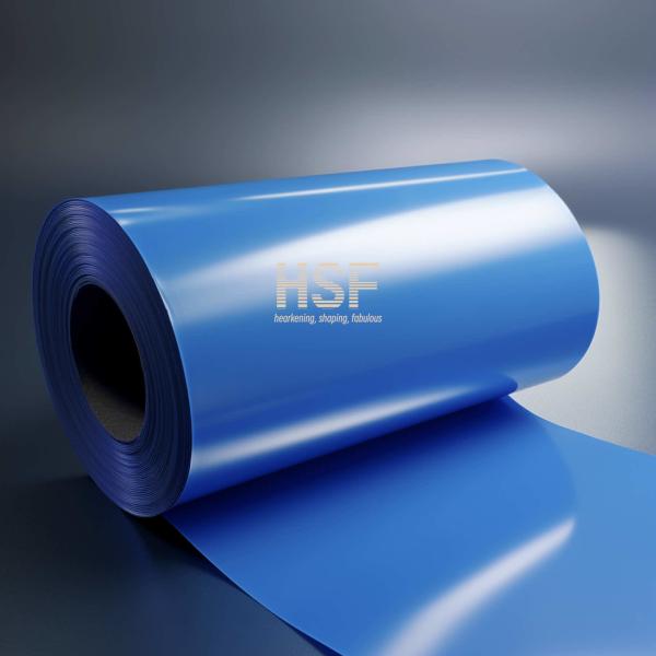 50 μM Blue Monoaxially Oriented Polyethylene Film For Packaging Agriculture Construction Medical Etc.