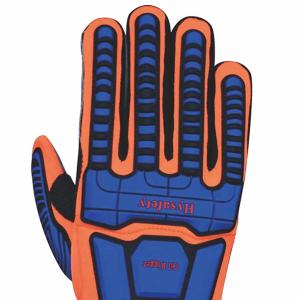 Quality Heavy Duty Demolition Grip Impact Resistant Gloves AATCC Grade 6 for sale