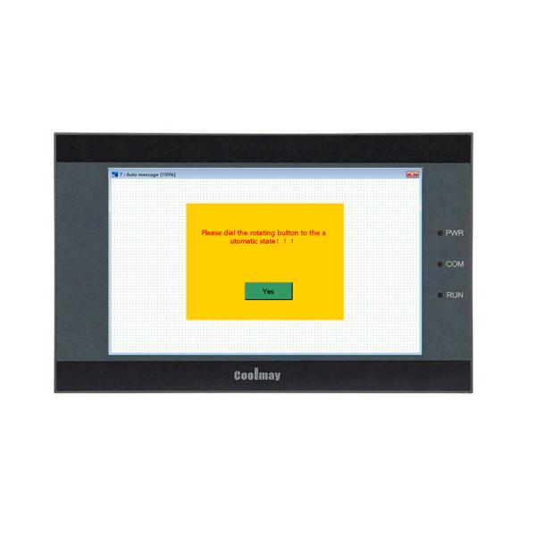 Buy 24V DC Integrated HMI PLC 800*480 Resolution Support Interrupt PID Auto-Tuning at wholesale prices