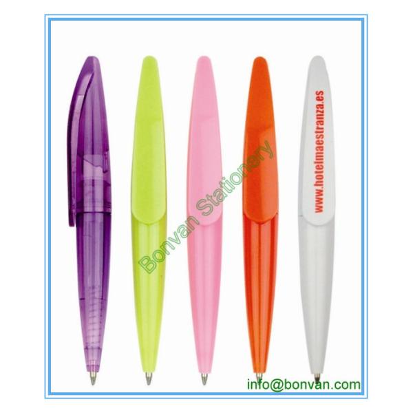 Buy mini transparent hotel use gift logo ball point pen at wholesale prices