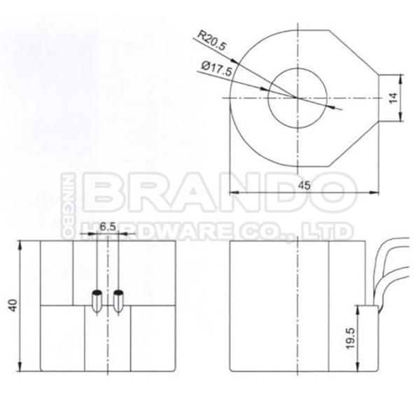 MP-C-011 Solenoid Valve Coil 24V 120V 240V AC For Henny Penny Fryer 0