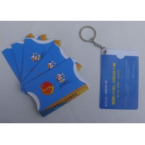 Personalized Cute Pvc Badge Holder / Customized Durable Name Badge Holders