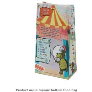 RECYCLABLE FOOD GRADE SNACK PACKING PAPER BAGS, food grade kraft food paper bag,