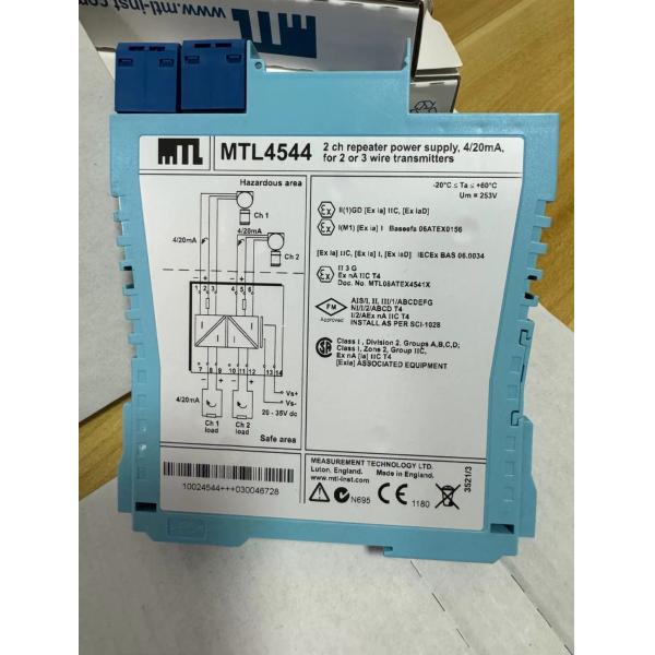 Inductive SIL3 PLC MTL Barriers Instruments Universal Transducer Interface
