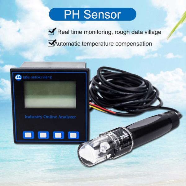 Water Meter Swimming Pool Online Automatic PH ORP Transmitter PH Probe Sensor Controller