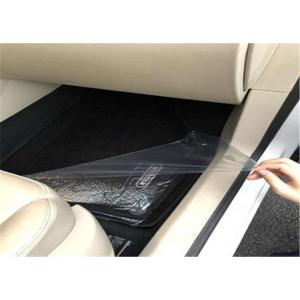 China Perforated DMR 3 Mil 21 Inch Auto Carpet Protection Film Roll on sale