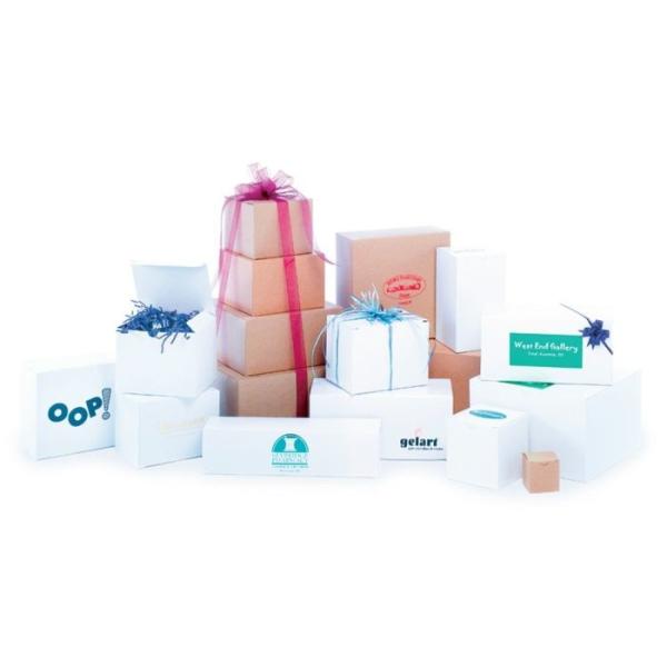 Buy Folding Rigid Natural Kraft Gift Box Packaging Top Tuck at wholesale prices