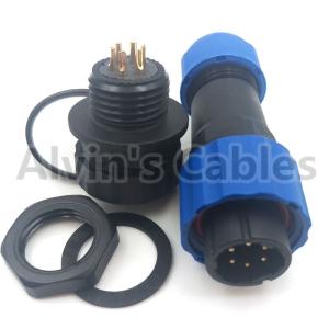 SD16 Series Plastic Electrical Connectors UL94-V0 Flammability Rating