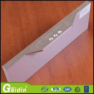 Quality foggy silver aluminum kitchen cabinet handle for sale