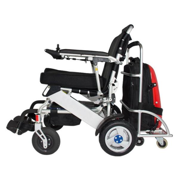 Buy Ultralight Foldable Lithium Ion Battery Powered Wheelchair at wholesale prices