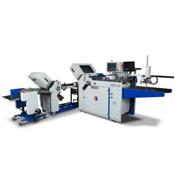Industrial Pharmaceutical Outsert Folding Machine For Brochure Manual Book