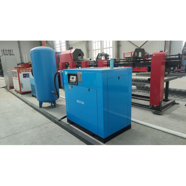 Buy PLC Controlled Electric Screw Compressor 37/22kw With Low Noise Level at wholesale prices
