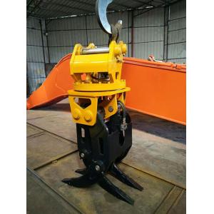 Q355b 35 Ton Excavator Rotating Grapple Hydraulic Timber Grab