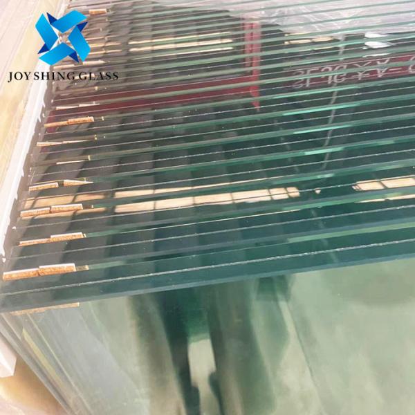 Buy Clear Tempered Laminated Glass 17.52mm PVB Laminated Glass at wholesale prices